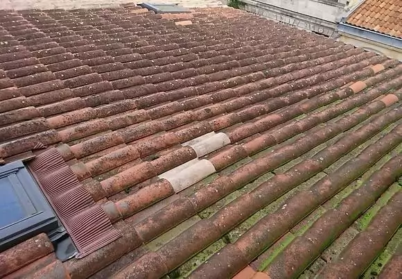 Chantier de couverture à Paris
