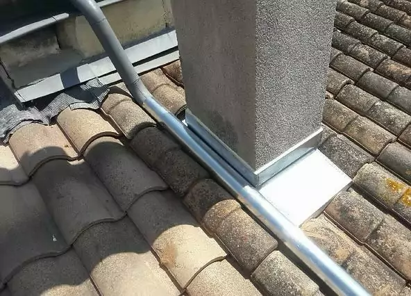 Chantier de couverture à Paris